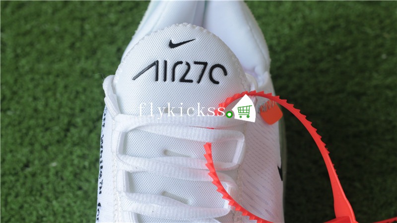 Off White x Nike Air Max 270 White